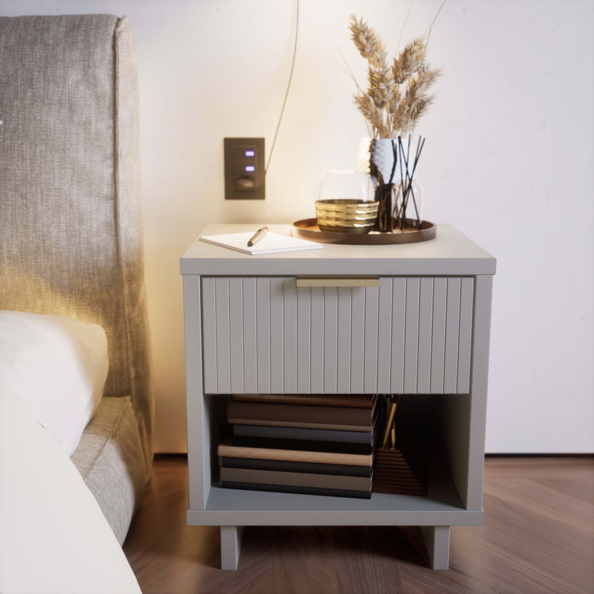Granville - Nightstand With 1 Drawer