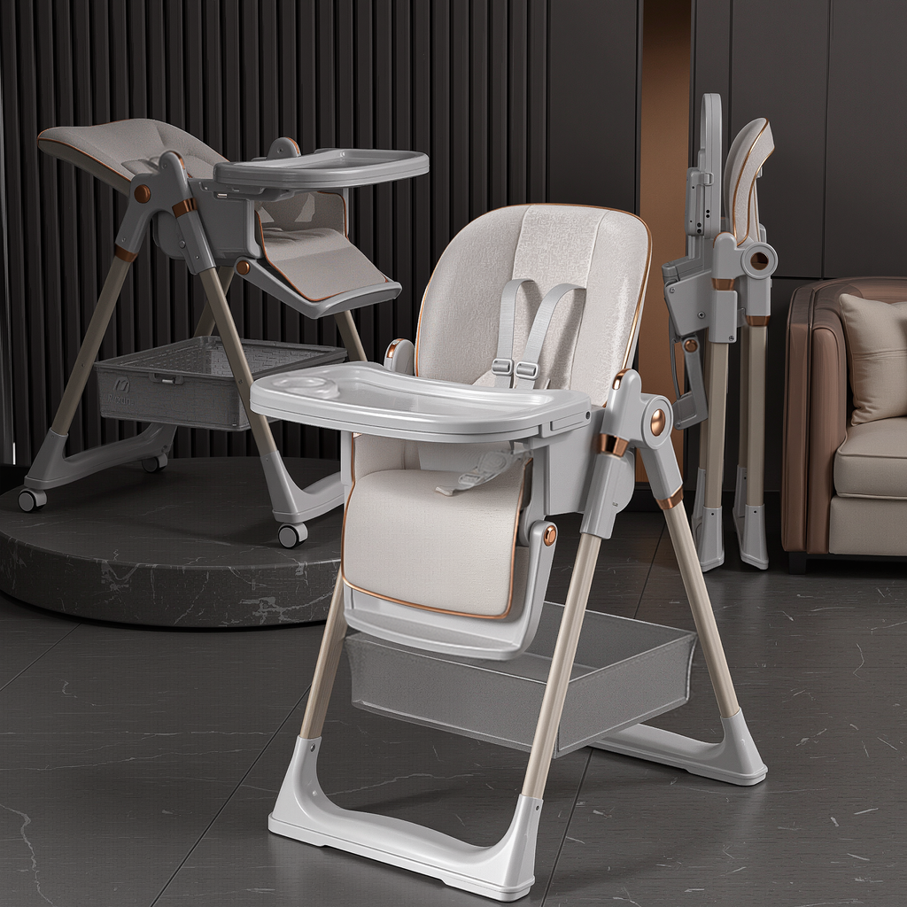 Adjustable Baby High Chair 0-6 Years