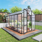 6x12FT Walk-in Outdoor Greenhouse