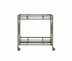 Kristensen Mirrored & Antique Kitchen Cart