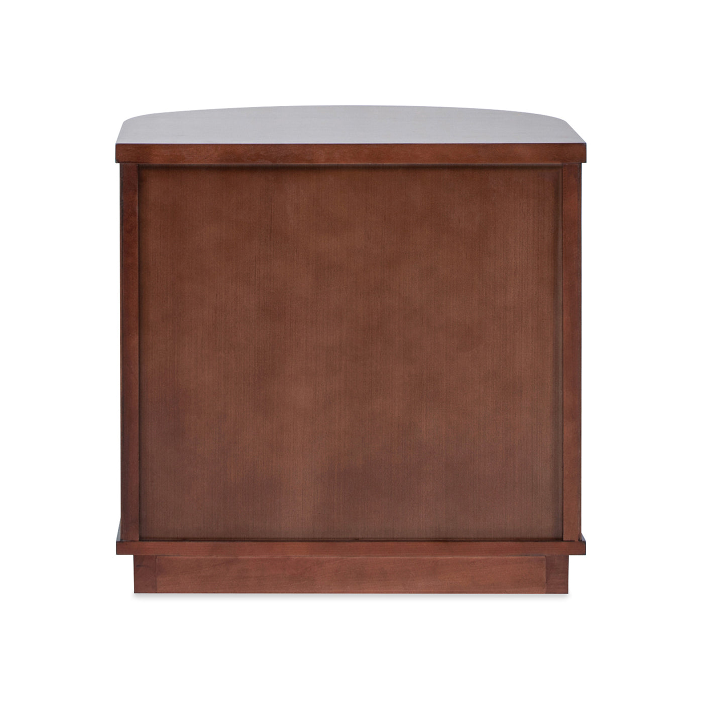 Valentine 24" 2-Drawer Storage Side Table, Dark