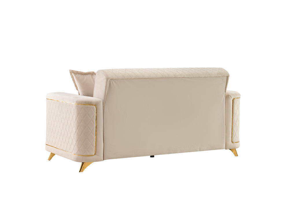 Lisa 3Pc Sofa, Loveseat and Accent Chair Set