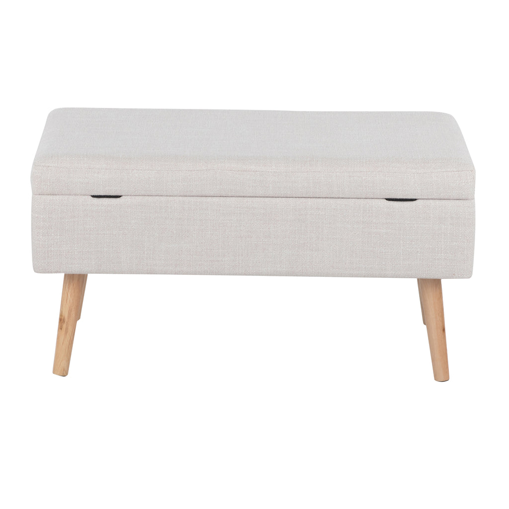 Storage Contemporary Bench