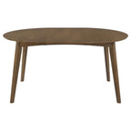 Thomson Dark Oval Dining Table