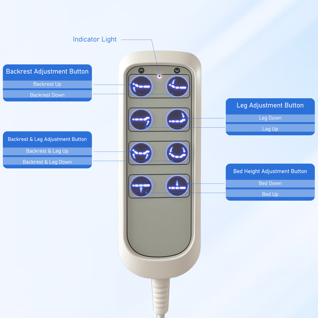 Electric Hospital Bed for Home Care