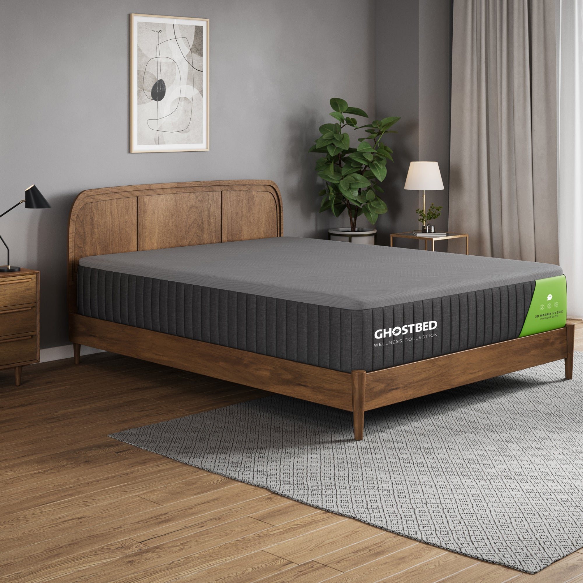 GhostBed 3D Matrix 12" Queen Hybrid Mattress