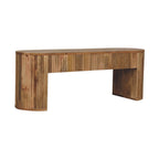 Solid Wood Soba Straight Media Unit