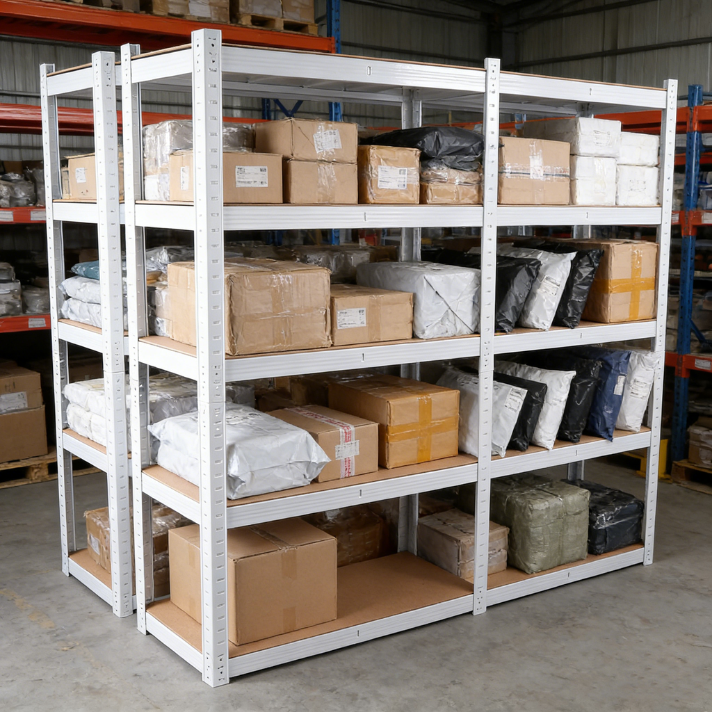 5 Tier Laminated Display Shelving Unit