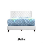 Chic Transitional Full Bed In Bright