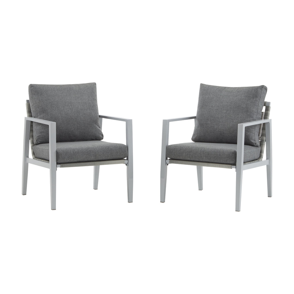 Set of 2 Patio Lounge Chairs