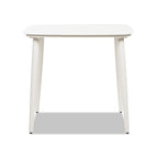 Santorini 33.5" Square Outdoor Patio Table Aluminum
