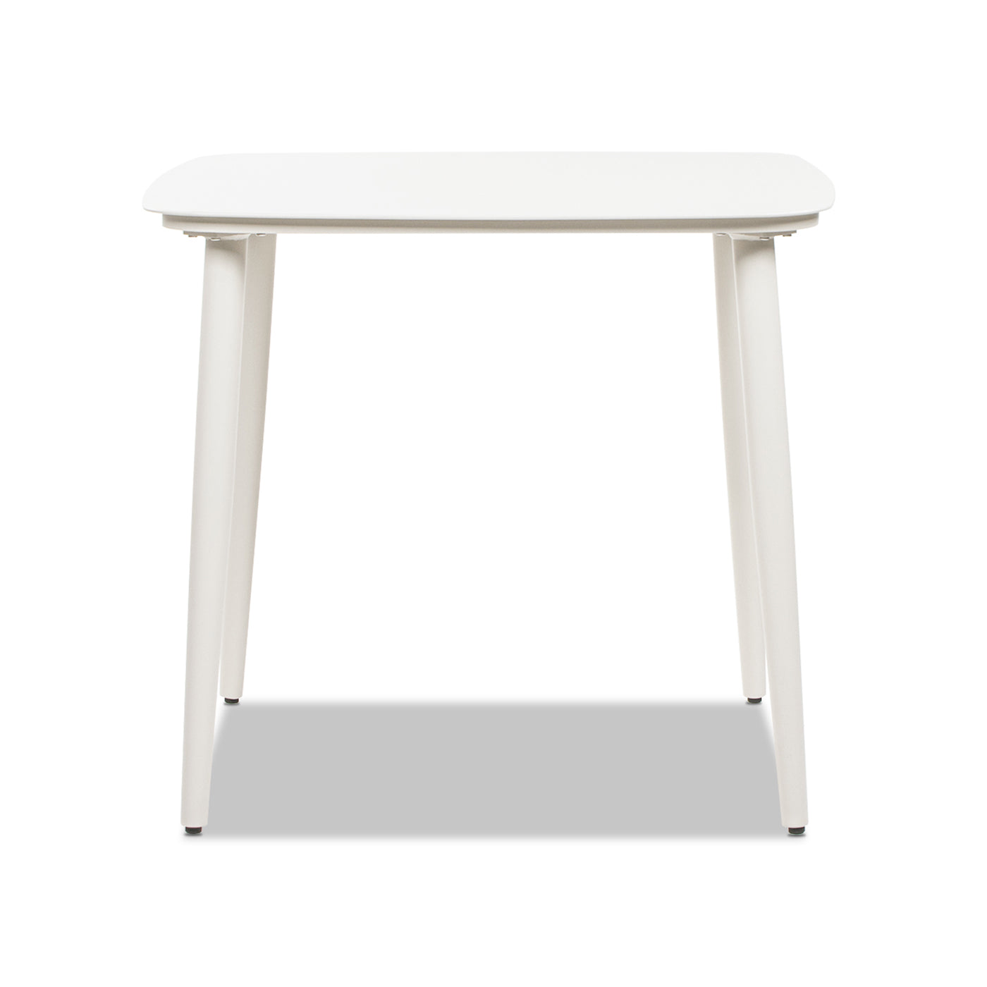 Santorini 33.5" Square Outdoor Patio Table Aluminum