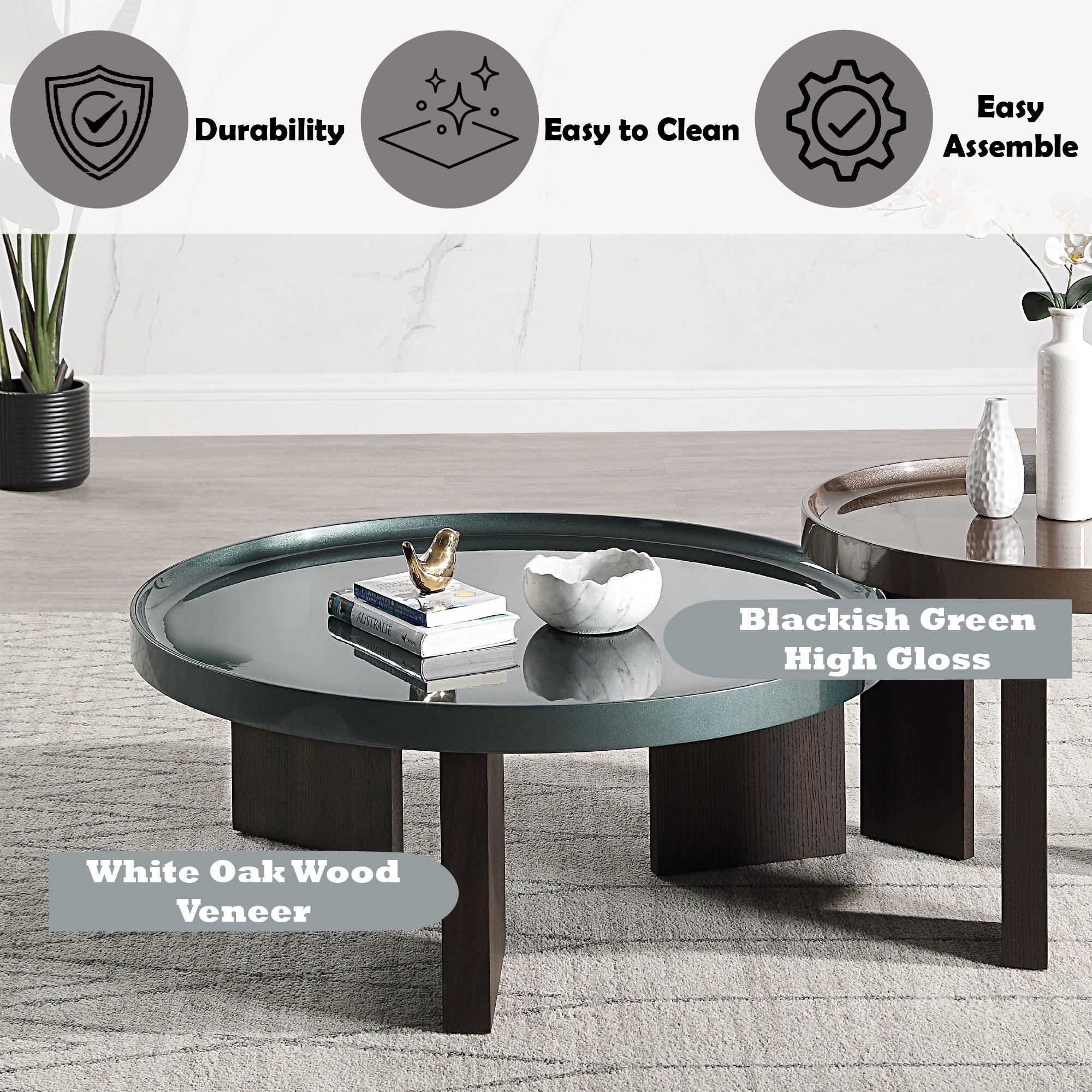 Lakita Blackish Table