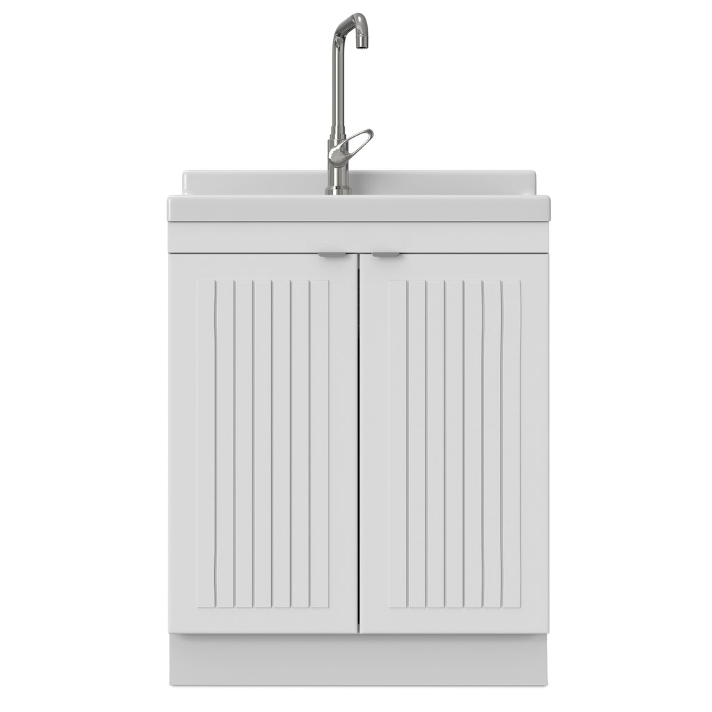 Murphy All-In-One 28-Inch Laundry Utility Sink and Cabinet