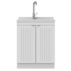 Murphy All-In-One 28-Inch Laundry Utility Sink and Cabinet