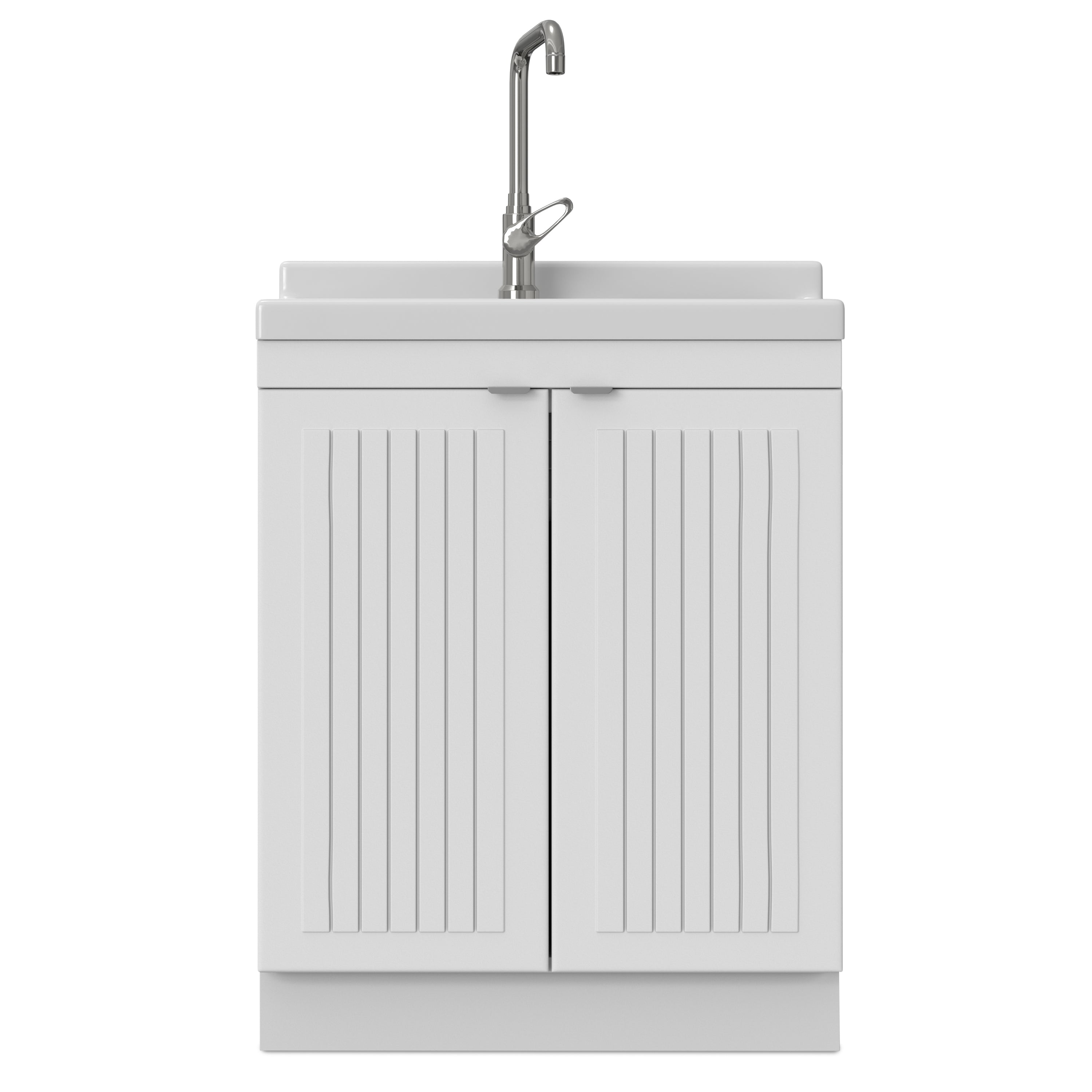 Murphy All-In-One 28-Inch Laundry Utility Sink and Cabinet