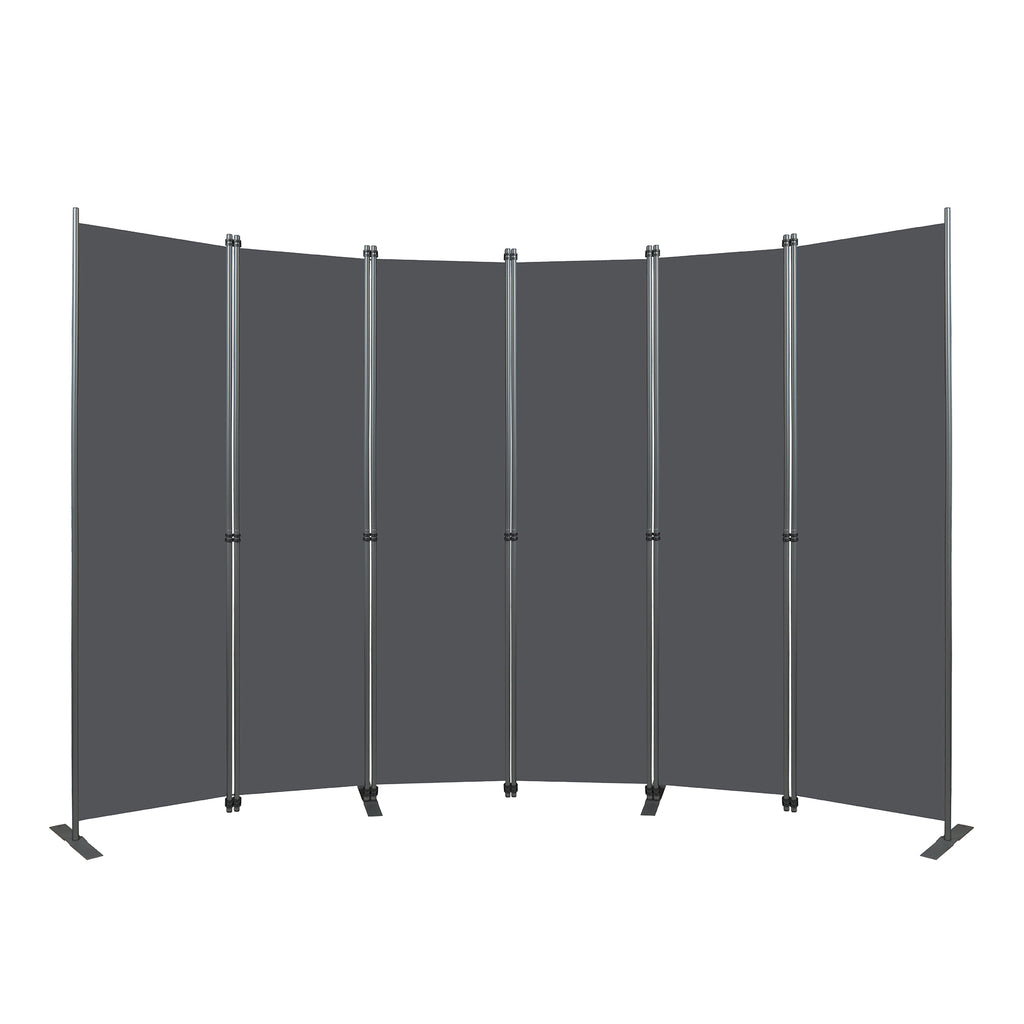 Room Divider 6-Panel - Black