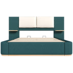 Queen Size Upholstered Platform Bed