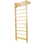 Wooden Swedish Ladder Stall Bars Set for Physical Therapy & Gymnastics