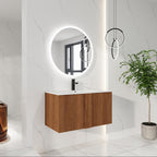 36" Wall-Mounted Bathroom Vanity with Sink Combo