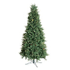6.5 FT Slim Realistic PE/PVC Hybrid Christmas Tree