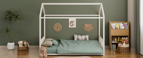 Full Size Montessori Style Metal Floor Bed Frame