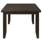 Cornish Cappuccino Casual Rectangle Dining Table