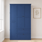 TOPMAX 73.6" Tall Farmhouse Kitchen Pantry Cabinet