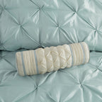 7 Piece Tufted Comforter Set Seafoam Cal King