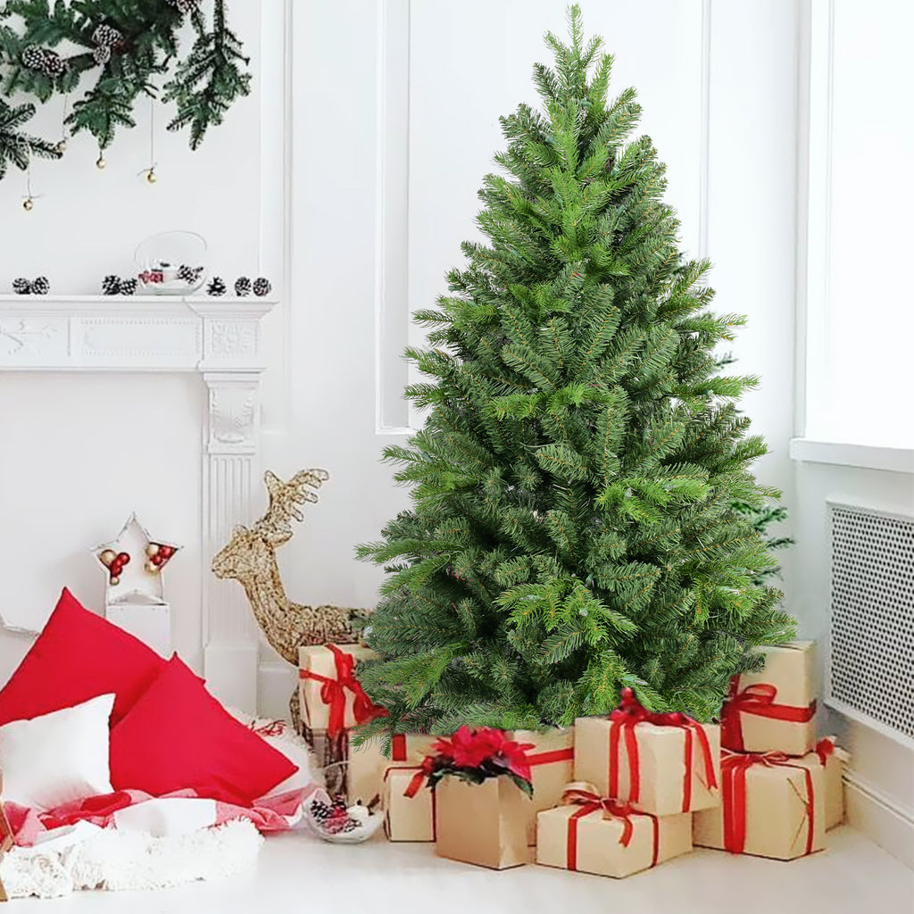 5FT Christmas Tree with 756 PE+PVC Tips