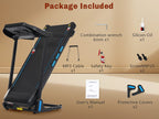 3.5HP Hydraulic Foldable Treadmill with Incline
