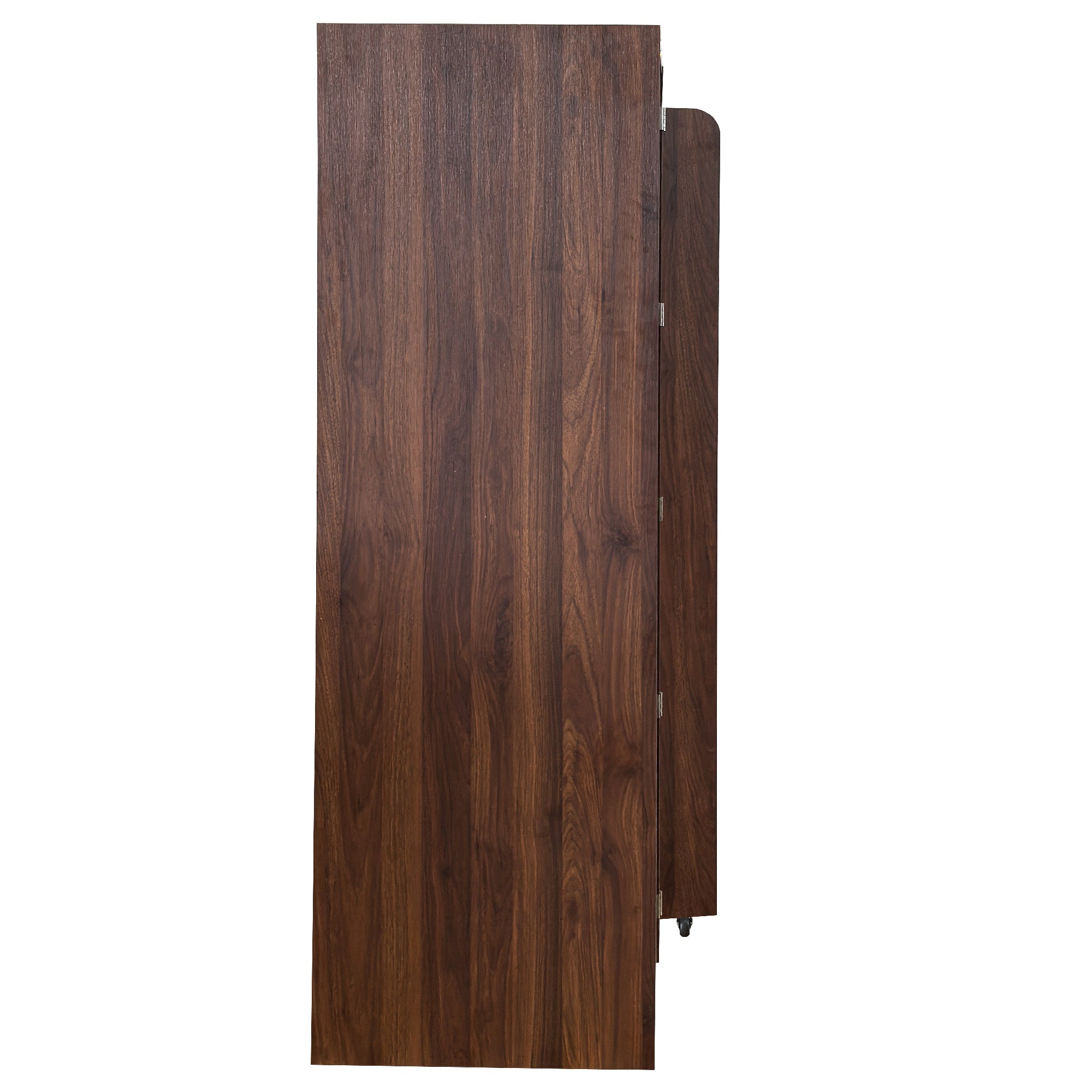 Brown Freestanding Buffet Cabinet with Doors & Shelves