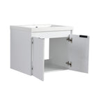 24" Bathroom Vanity With Resin Sink