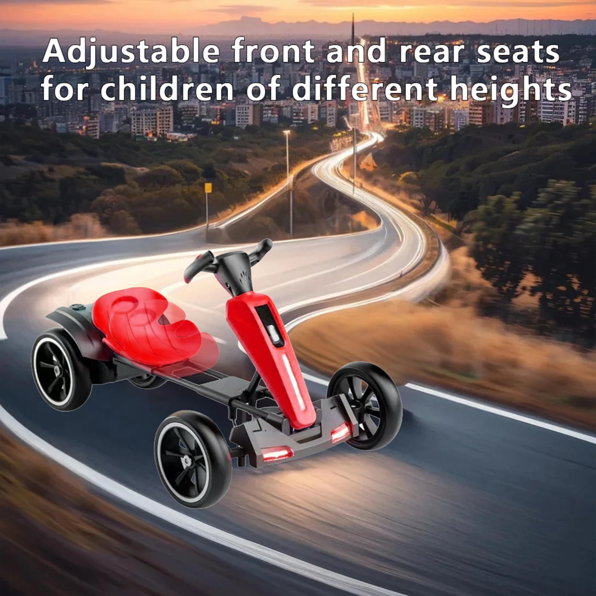 12V Electric Kids Pedal Go Kart