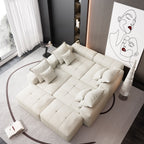 Modern Oversized Modular Sectional Sofa