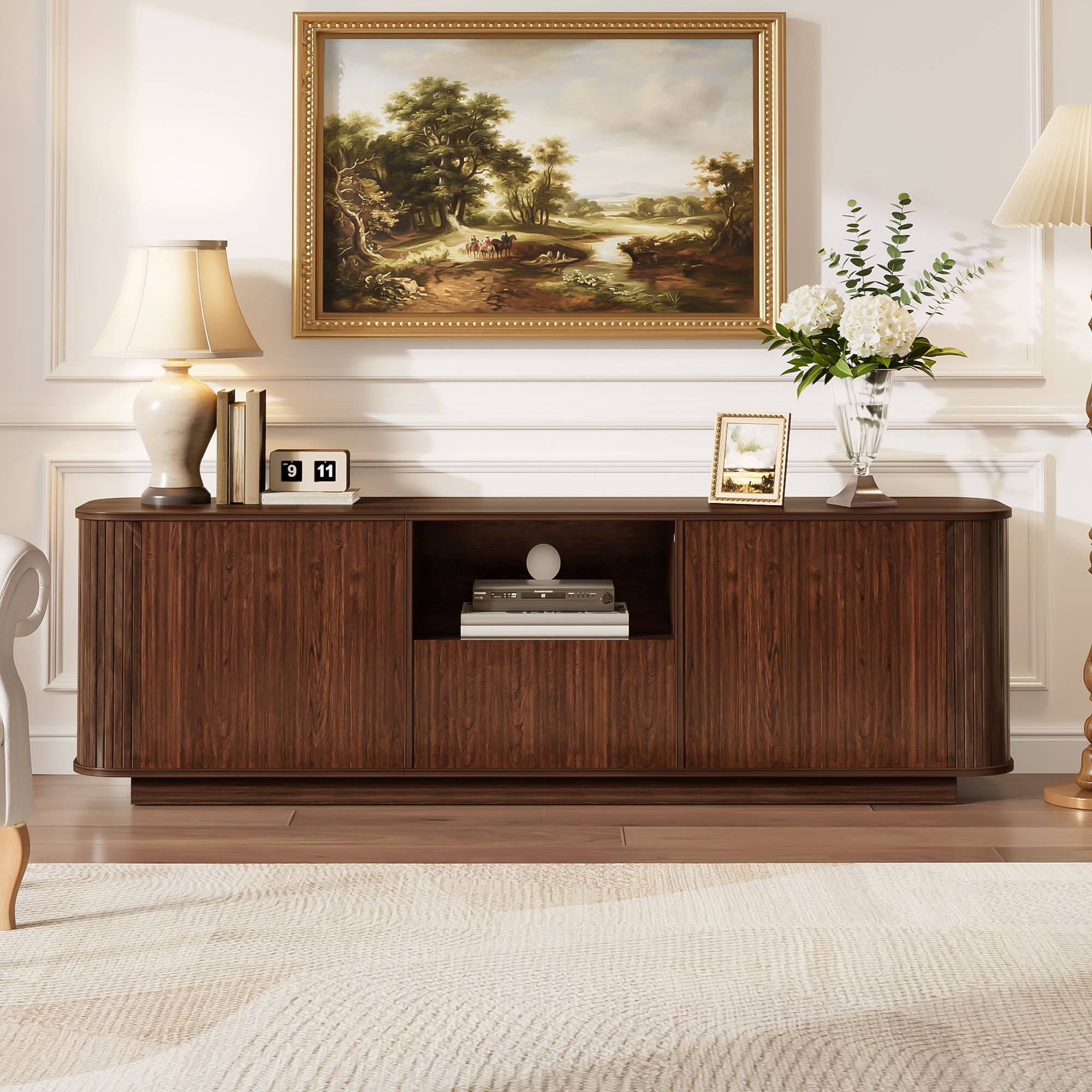 70-Inch Modern TV Stand for TVs Up to 80 Inches