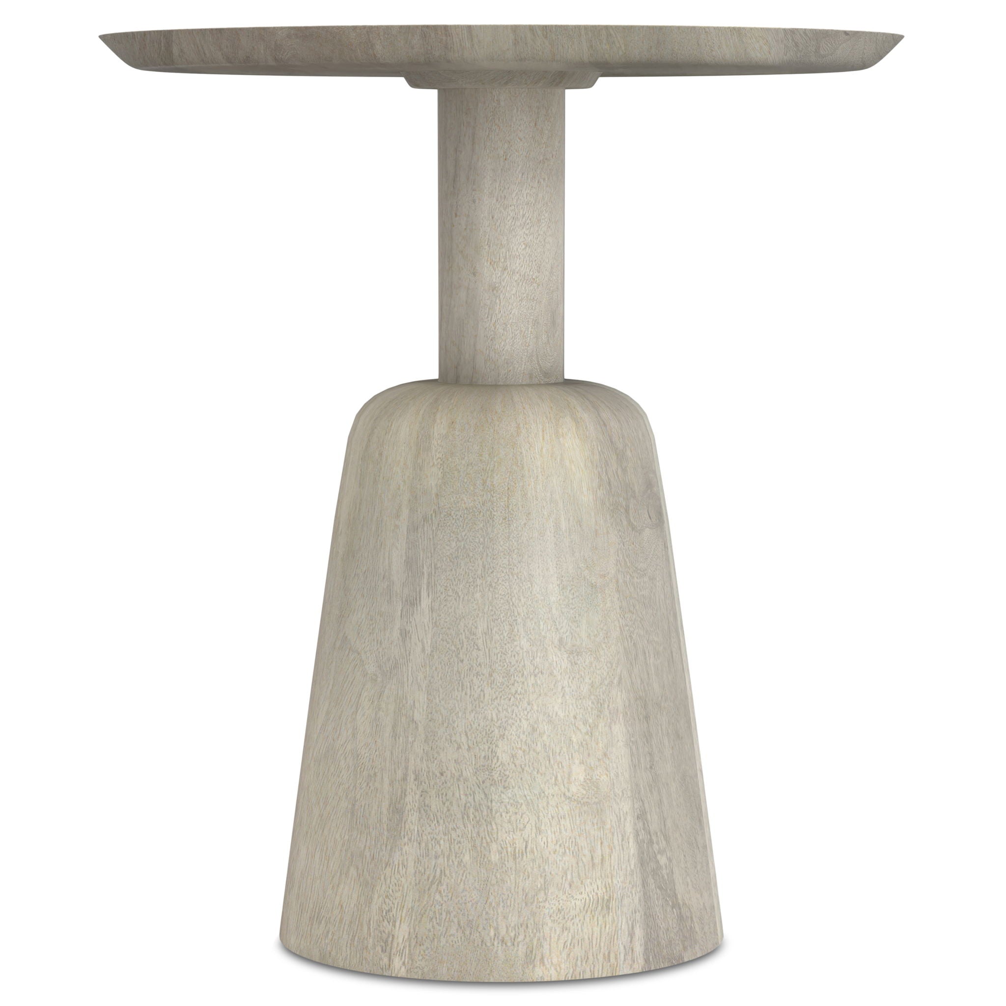 Finchley - Side Table - White Washed