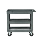 3 Layers Rolling Utility Cart with Wheels - Heavy-Duty Capacity