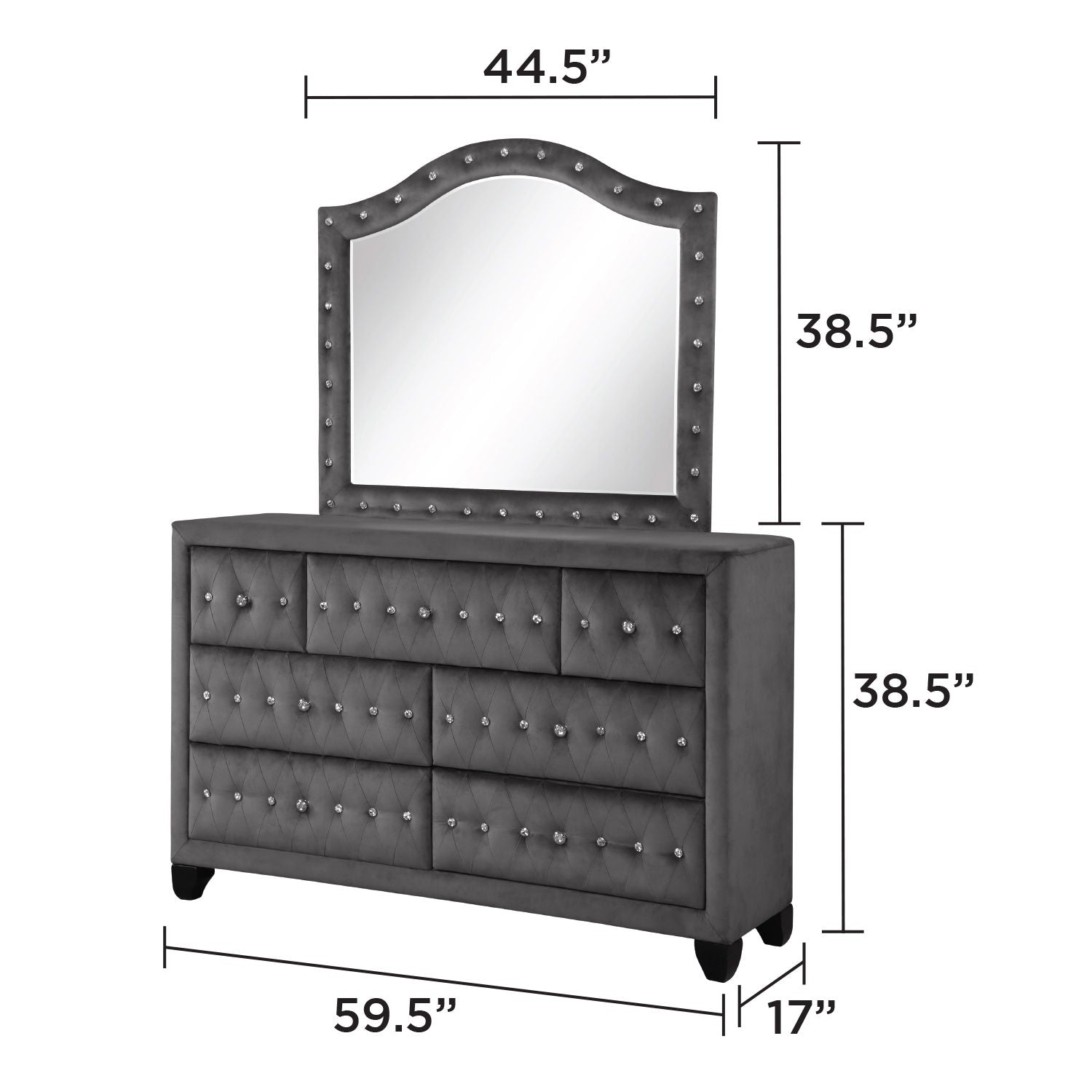 Sophia - 5 Piece Bedroom Set