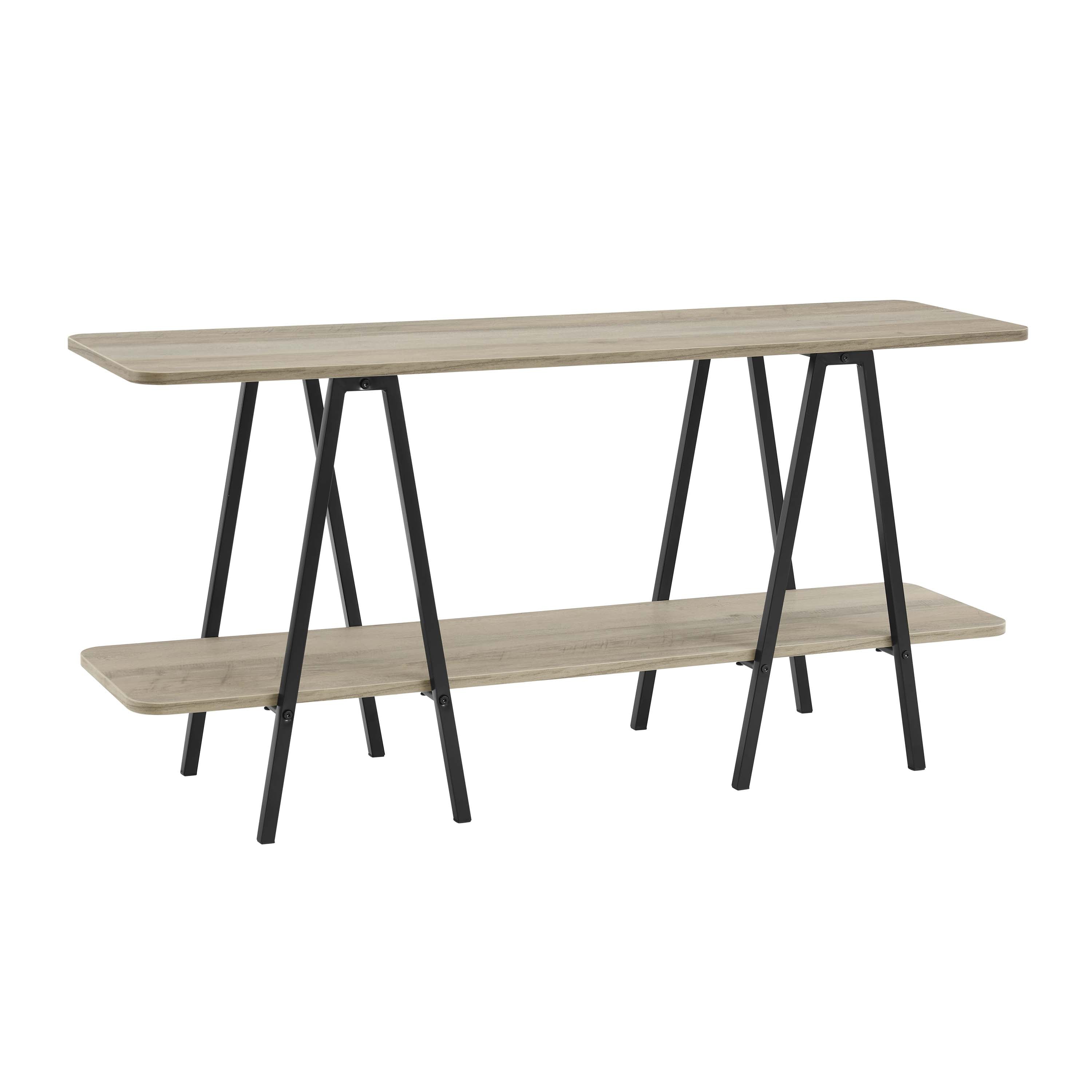 Celine 47" Console Table in Rustic