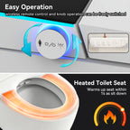 Smart Toilets with Heated Bidet Seat