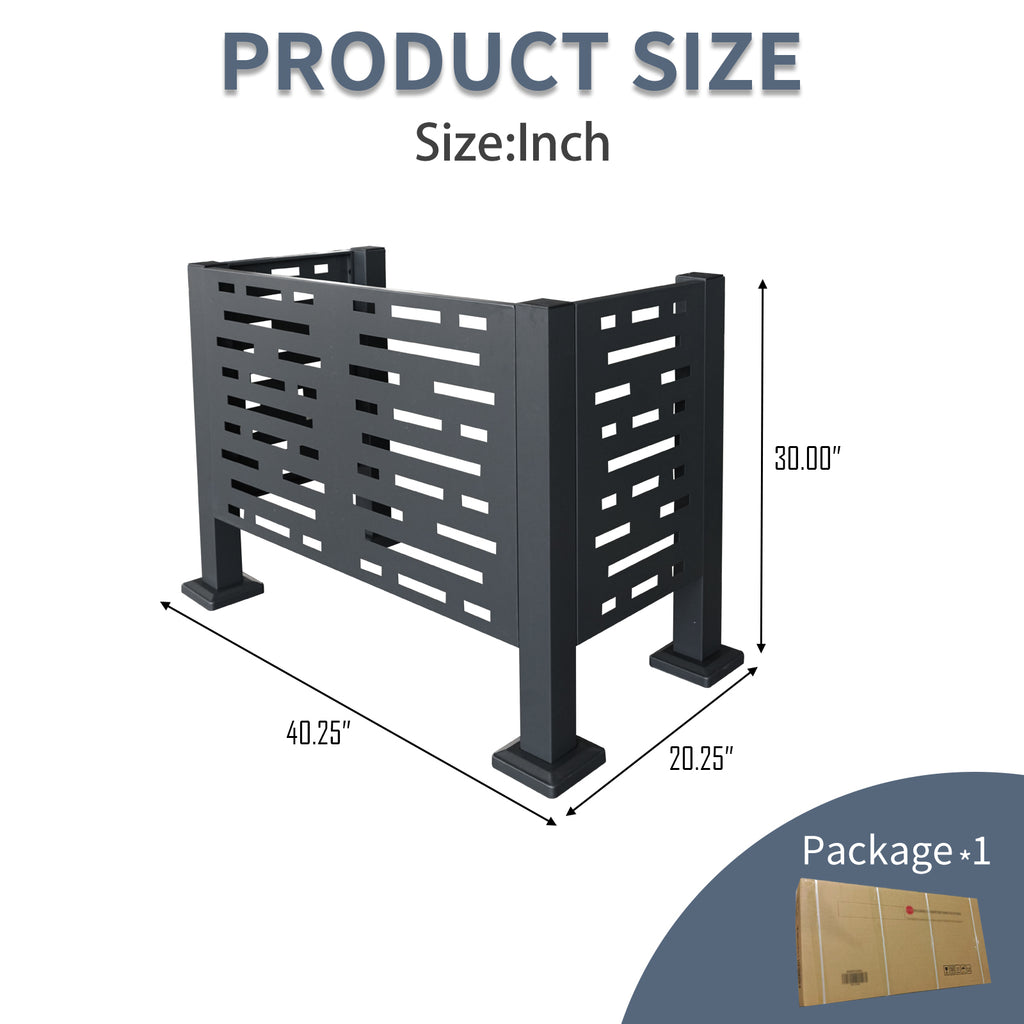 3ft x 2ft Air Conditioner Fence for Outdoor Units