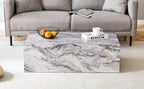 Grey Stone Pattern Coffee Table
