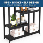 78.7" Extra Tall 7-Tier Industrial Bookcase