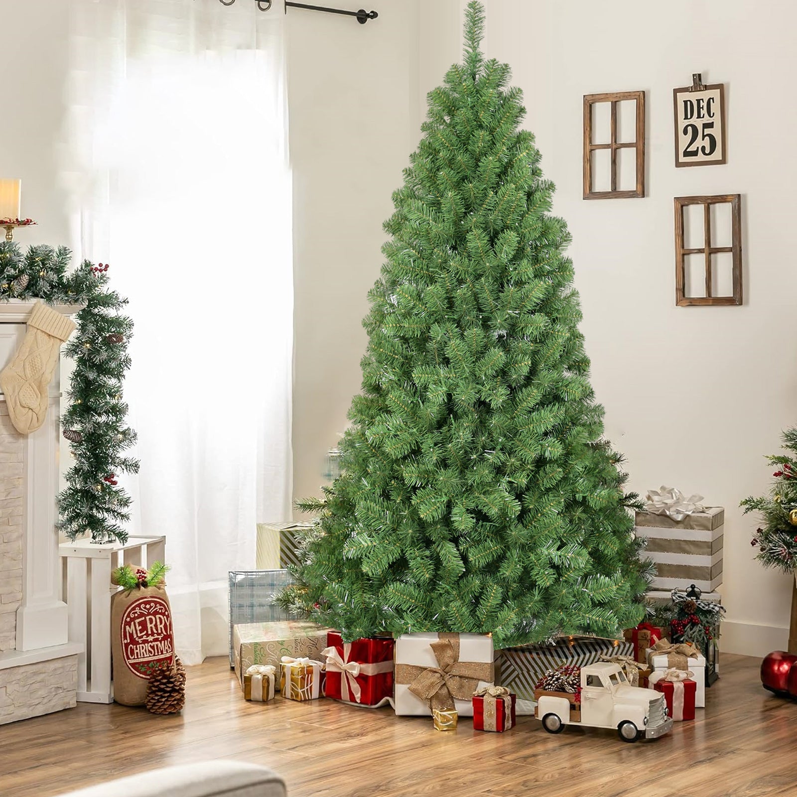 6ft Christmas Tree with Memory Wire