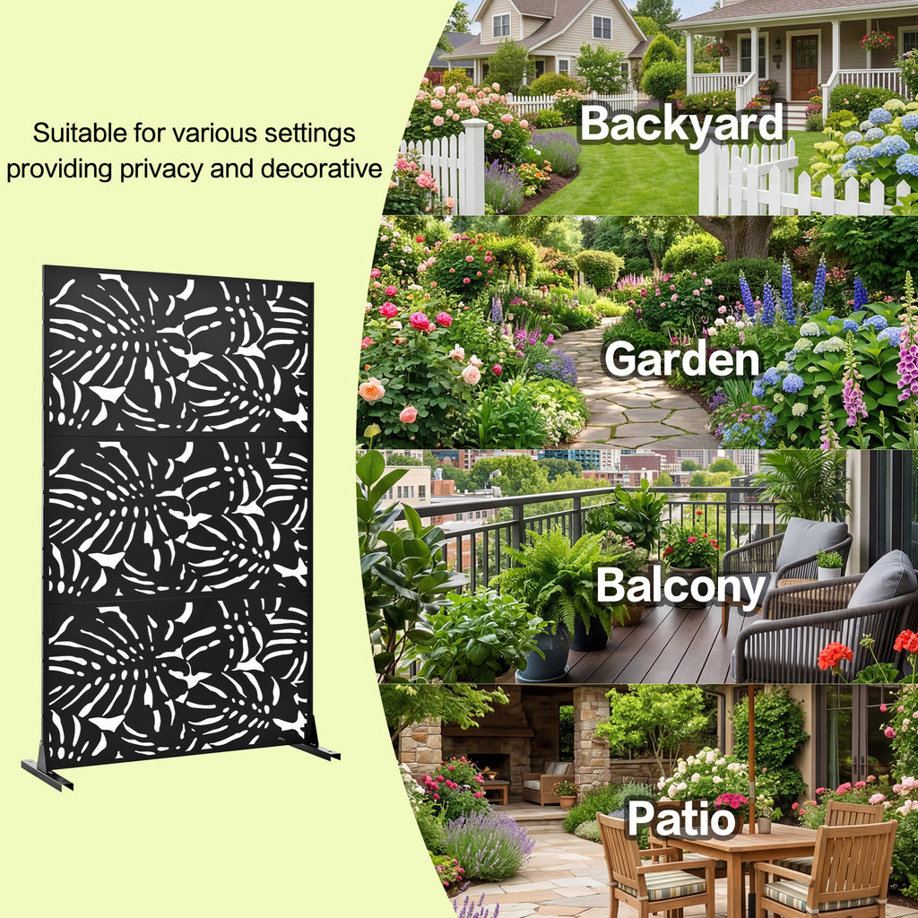 Metal Privacy Screens for Your Outdoor Space