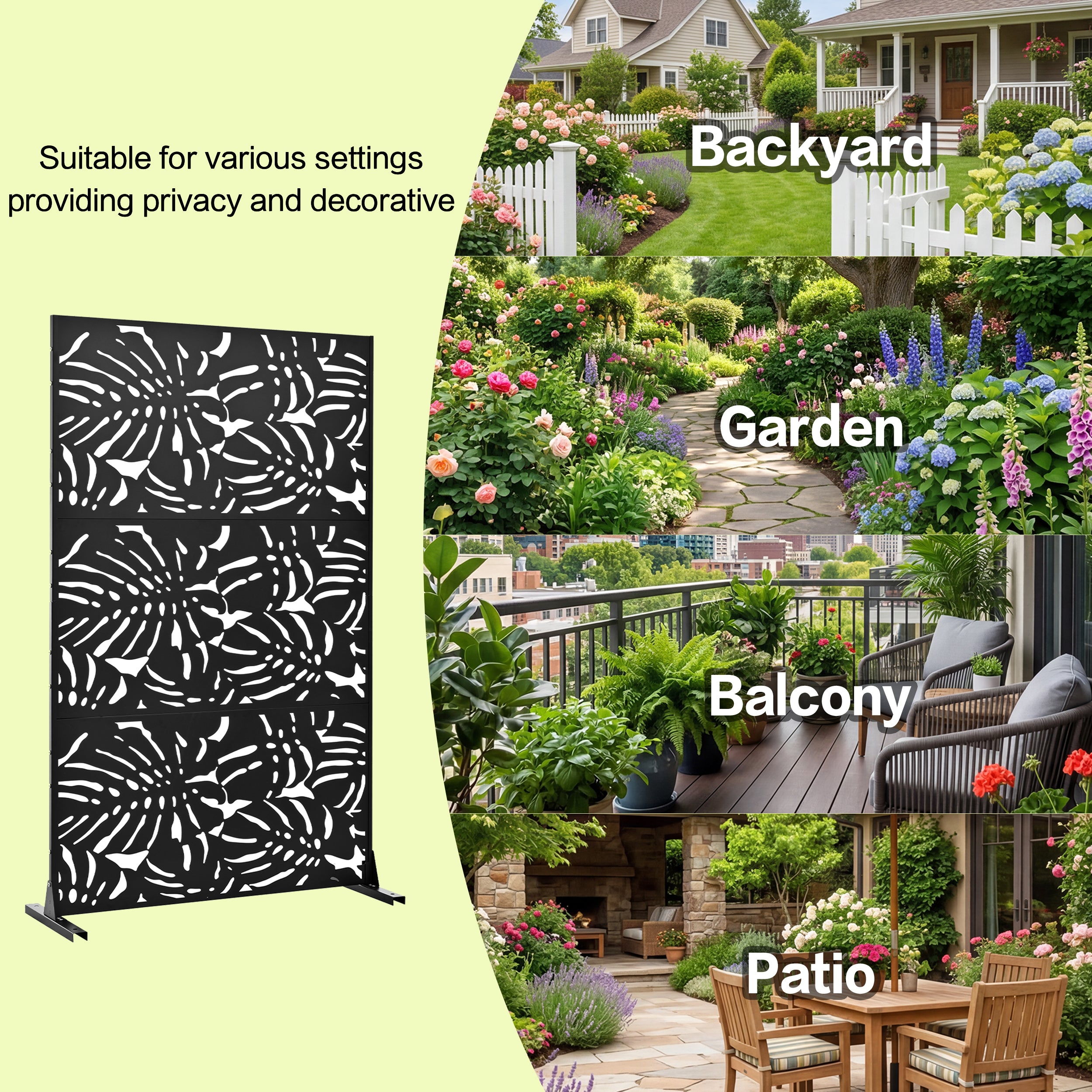 Metal Privacy Screens for Your Outdoor Space