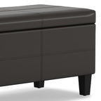 Afton Storage Ottoman Bench - Tanners