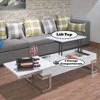 Calmam Coffee Table with Lift Top