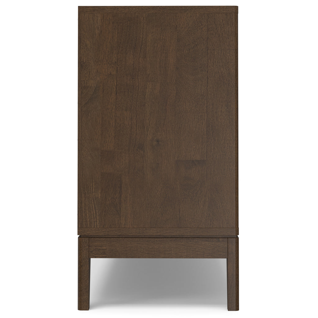 Harper 60 Inch Wide Solid Wood 3 Door Sideboard Buffet